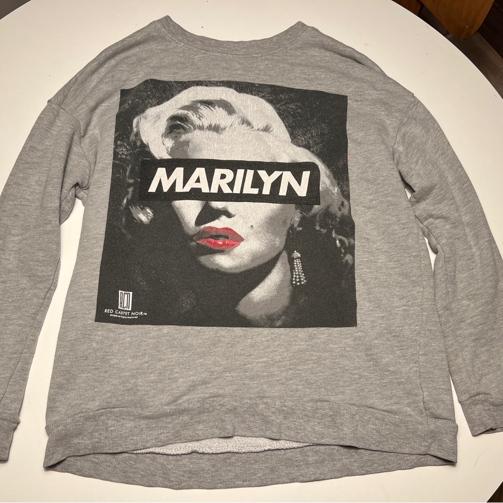 Marilyn Monroe size medium sweatshirt